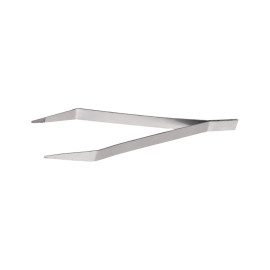 PINZA DE PRECISION BOCA CURVA 150MM INOX